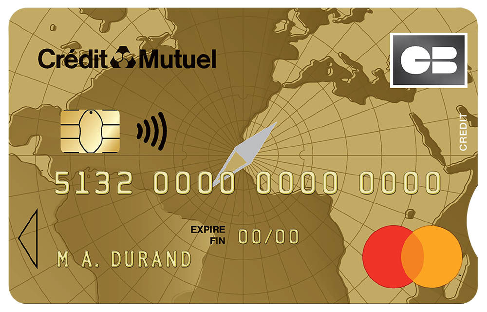 ¿Cuáles son los beneficios de la tarjeta Gold de Crédit Mutuel?