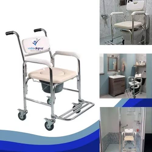 Sillas de ruedas para baño: Comodidad y accesibilidad en el entorno sanitario